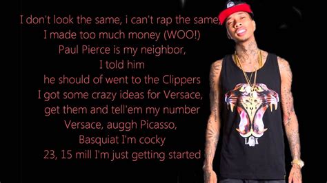 tyga versace|Tyga – Versace (Remix) Lyrics .